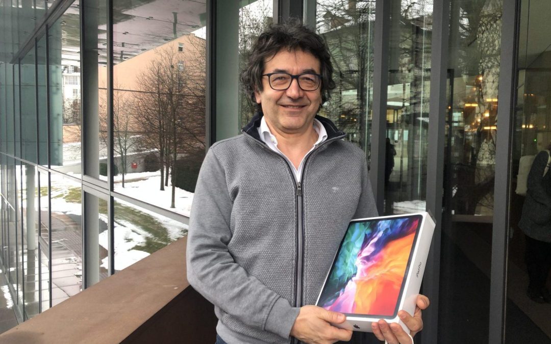 Stefano ist der Gewinner unserer Verlosung eines iPad Pro – ich gratuliere!